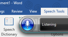 Speech Tools Add In for Microsoft Word takes dictation to the next level.